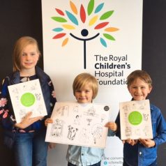 Presenting Books to the Royal Melbourne Children's Hospital